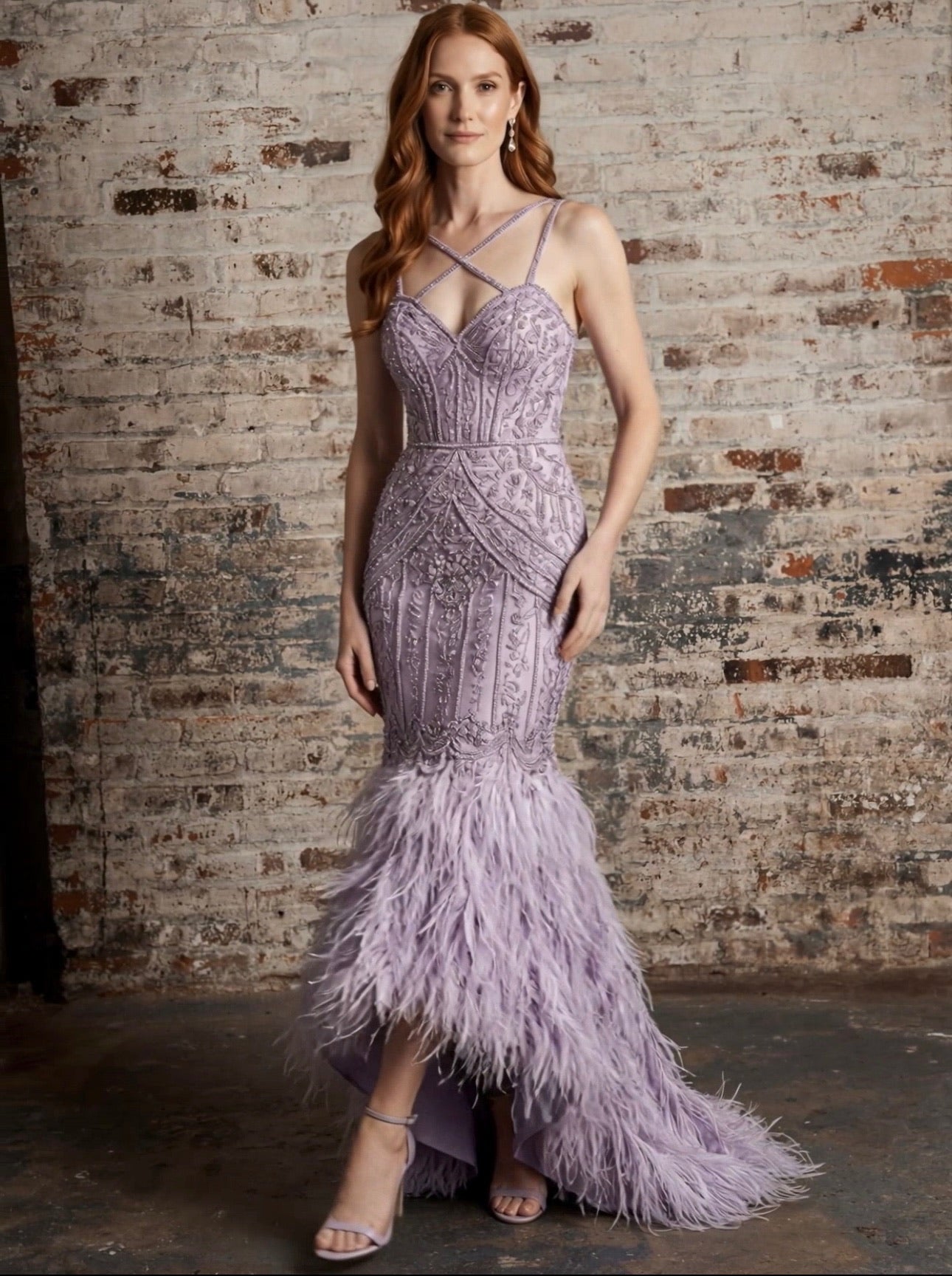Plume Gown