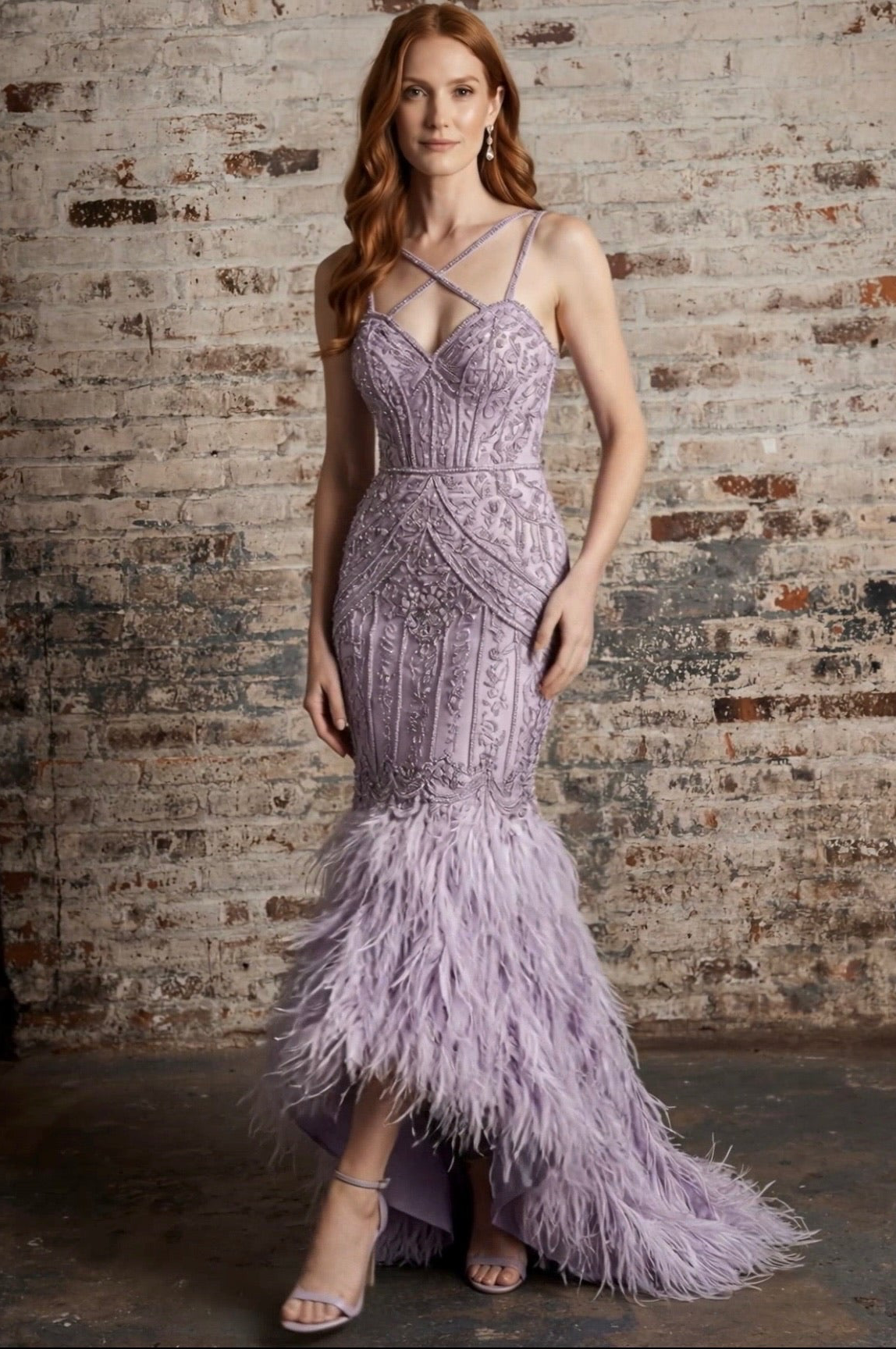Plume Gown
