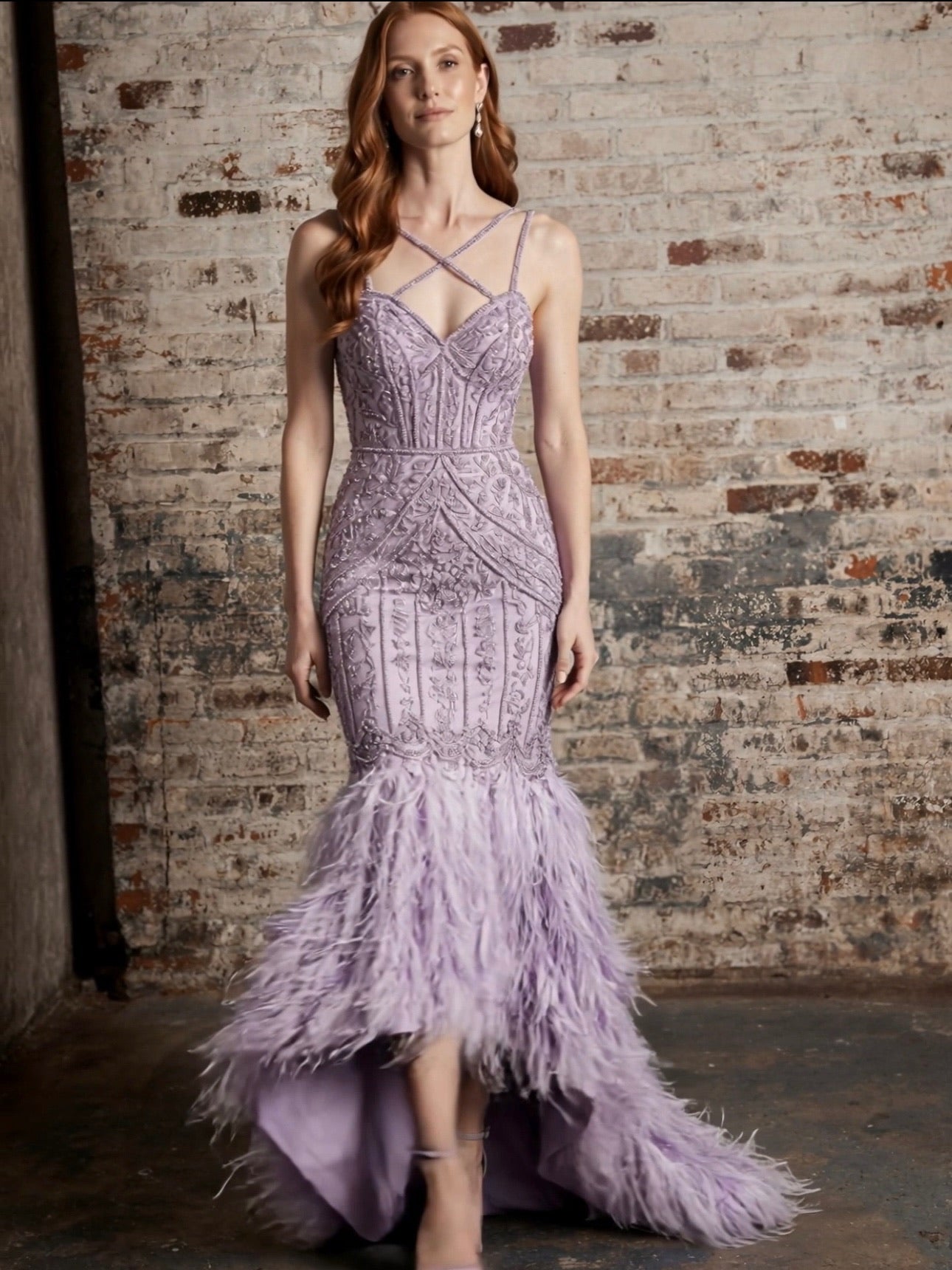 Plume Gown